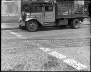 Truck, parked near State + Devonshire Sts.