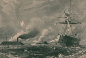 Action between the Merrimac and the Monitor