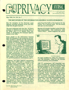 Privacy Journal - Digital Commonwealth