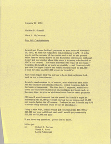 Memorandum from Mark H. McCormack to Carlton B. Schnell