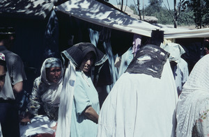 Ethnic women at a market