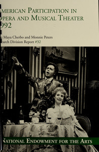 American participation in opera and musical theater, 1992