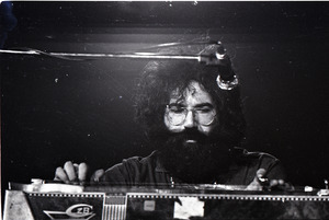 New Riders of the Purple Sage opening for the Grateful Dead at Sargent Gym, Boston University: Jerry Garcia playing a pedal steel guitar