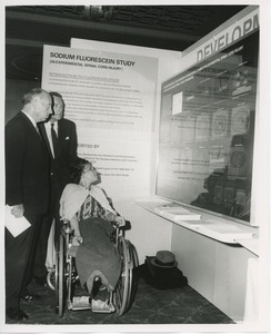 Senator Jacob Javits, Orin Lehman, and Charlotte Cohen at the national conference on rehabilitation