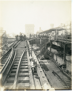 North incline, northerly on new track