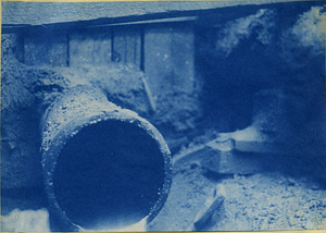 [Pipe in trench]