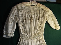 Woman's White Cotton Dress