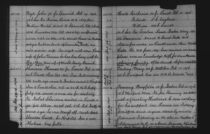 Tewksbury Almshouse Intake Record: Sheridan, Thomas