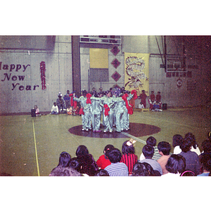 Performers at a Chinese Progressive Association New Year's event