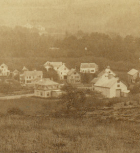 Stereograph of Amesbury, Mass., undated
