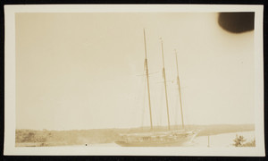 Ship on the Cape Cod Canal