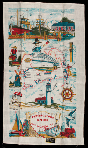 Tea towel: Provincetown, Massachusetts