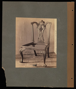 "Imported Chairs: Side Chairs, Chippendale, Heppelwhite, Adam, Sheraton 2"