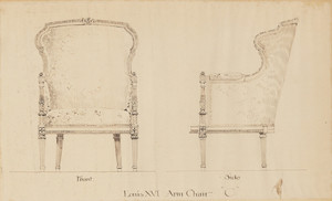 "Louis XVI Arm Chair "C""