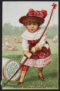 Trade cards for Clark's O.N.T. Spool Cotton, location unknown, undated