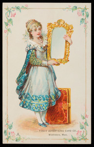 Trade card for the Fancy Advertising Card Co., Middleboro, Mass., undated