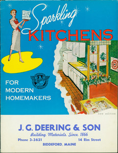 Sparkling kitchens for modern homemakers, new ed., National Plan Service, Inc., Elmhurst, Illinois