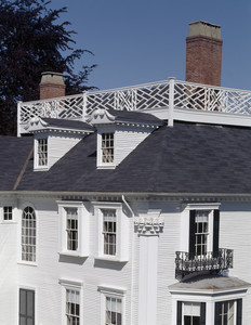 Exterior from above, Governor John Langdon House, Portsmouth, N.H.