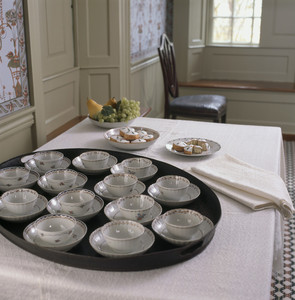 Tea service, Spencer-Peirce-Little Farm, Newbury, Mass.