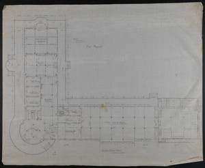 Set of floor plans of the New Pequot Hotel, New London, Conn., undated