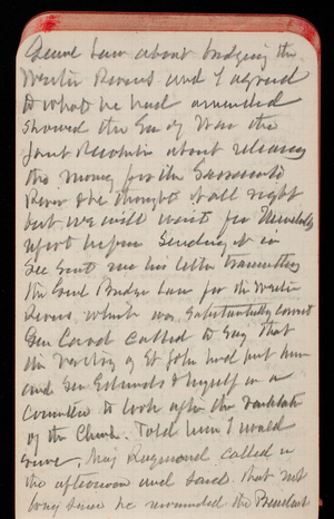 Thomas Lincoln Casey Notebook, November 1889-January 1890, 51, [illegible] about bridging the