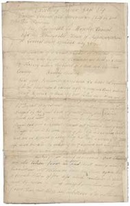 Petition for freedom to Massachusetts Governor Thomas Gage, His Majesty's Council, and the House of Representatives, 25 May 1774