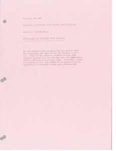 Memorandum from Mark H. McCormack to Michael Halstead and Brian Roggenburk