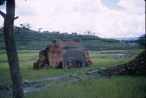 Ruins of brick structure