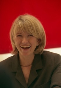 Martha Stewart at her book signing