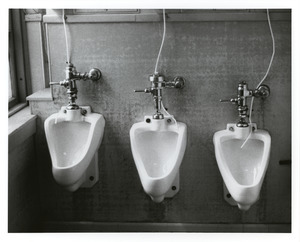 Urinals in Memorial Hall