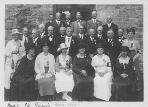 Class of 1882 at 40th reunion