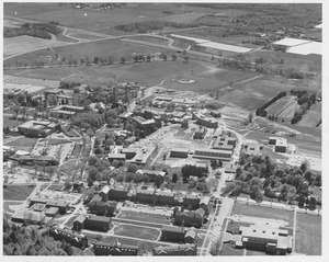 Campus Views, Aerials - West 1960s