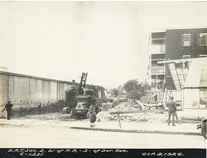 West of railroad, south of Dorchester Avenue