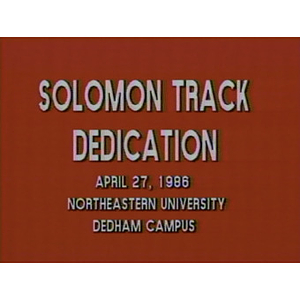 Solomon track dedication
