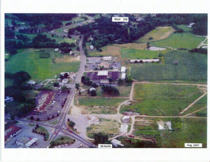Intersection of 58 North and 106 West aerial photograph 1997