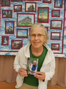 Mary McNulty at the Provincetown Mass. Memories Road Show