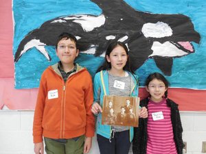 Vincent Pak, Julia Pak and Patricia Pak at the Wayland Mass. Memories Road Show