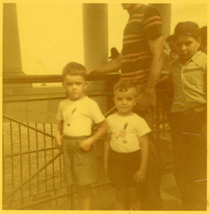 McNealy boys at Plymouth Rock