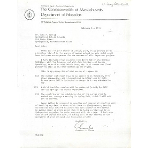 Letter, February 14, 1978.