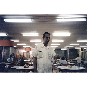 Unidentified man at a Chinese Resident Association meeting