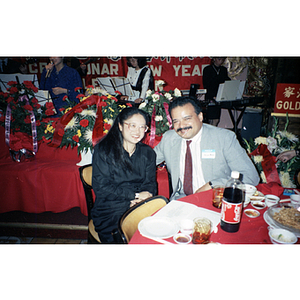 Guests at a celebration of the Lunar New Year hosted by the Chinese Progressive Association