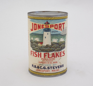 Can of fish flakes