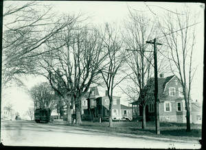 Exterior view of the Dr. Chase House, Main Street, Shrewsbury, Mass., undated
