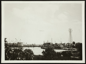 Los Angeles flying over Portsmouth, Portsmouth N.H., August 12, 1930