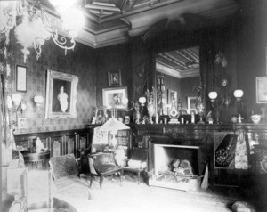 Robert G. Cushing House, 168 Beacon St., Boston, Mass., Library.