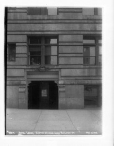 Hotel Lenox Exeter Street face near Boylston Street, Boston, Mass., May 14, 1912