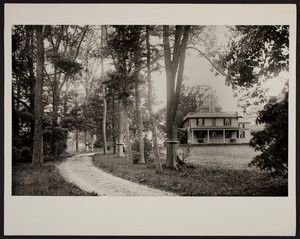Exterior view of the Josiah Quincy House, Quincy, Mass., undated
