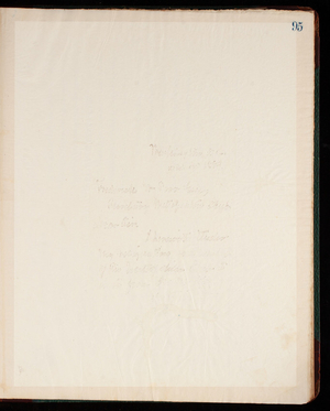 Thomas Lincoln Casey Letterbook (1888-1895), Thomas Lincoln Casey to Frederick W. [illegible], December 31, 1889