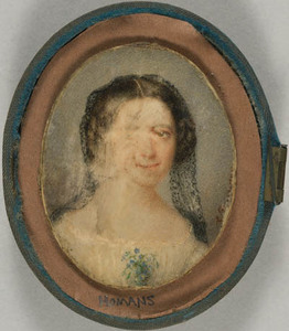 Unidentified young woman from the Homans family
