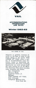 The Lodge at Vail Accommodations Brochure